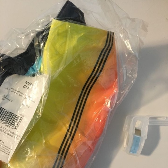 BRAND NEW boy youth george multi coloured swim shorts size M 7-8 - Picture 3 of 3